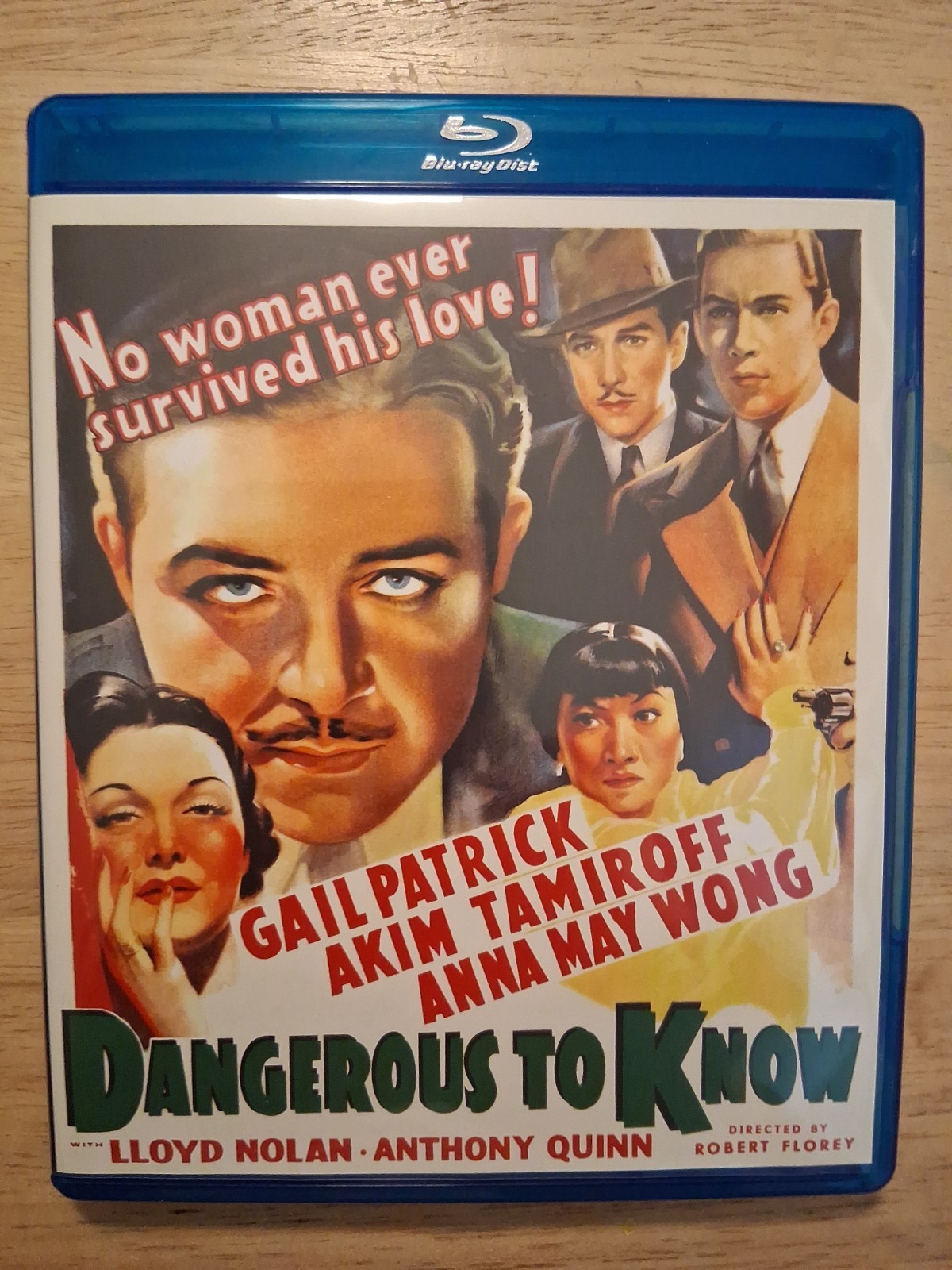 Dangerous to Know (Blu-ray, 1938, KINO LORBER) ANNA MAY WONG