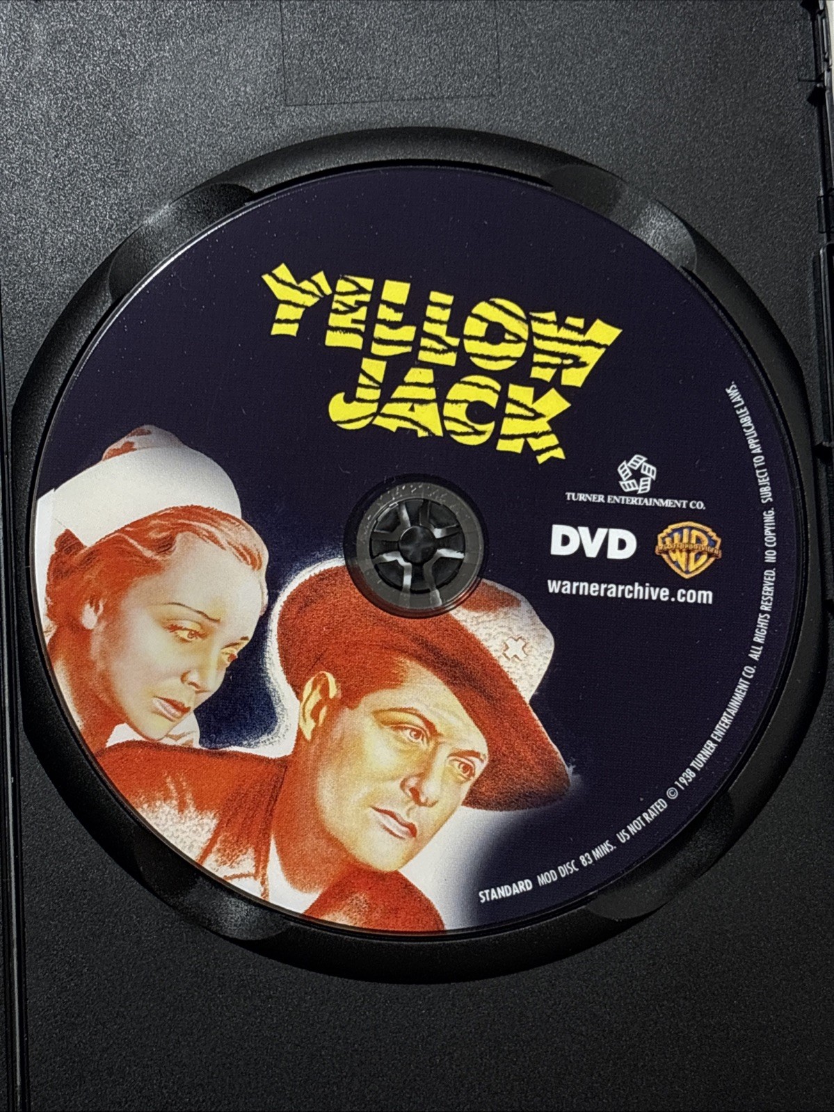 Yellow Jack (DVD,2016, Warner MOD Archive Collection) 1938 B&W Robert Montgomery