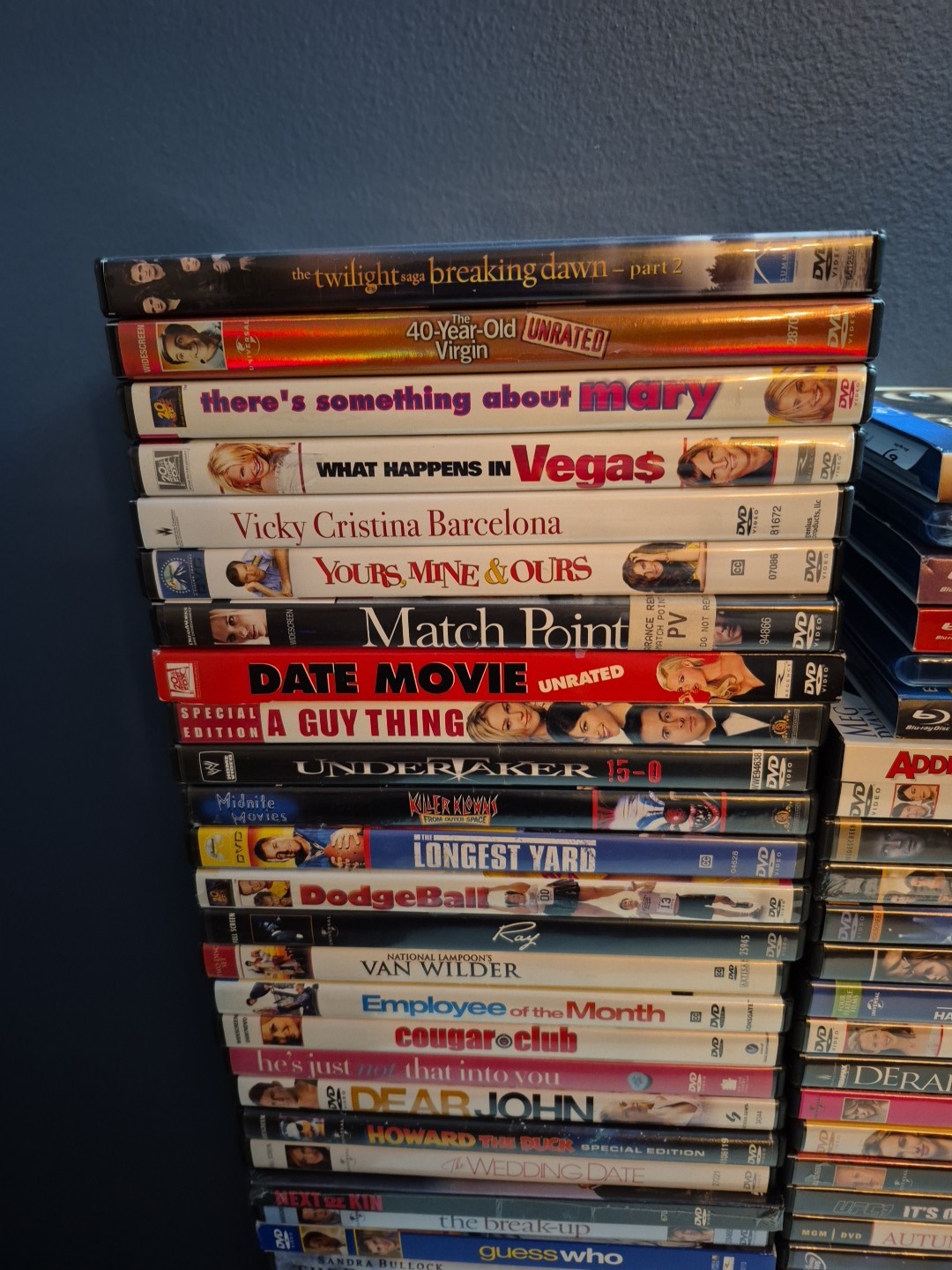 DVD/Blu Ray Movies Make Your Selection – Comedy, Action, Drama, Rom Com, Horror