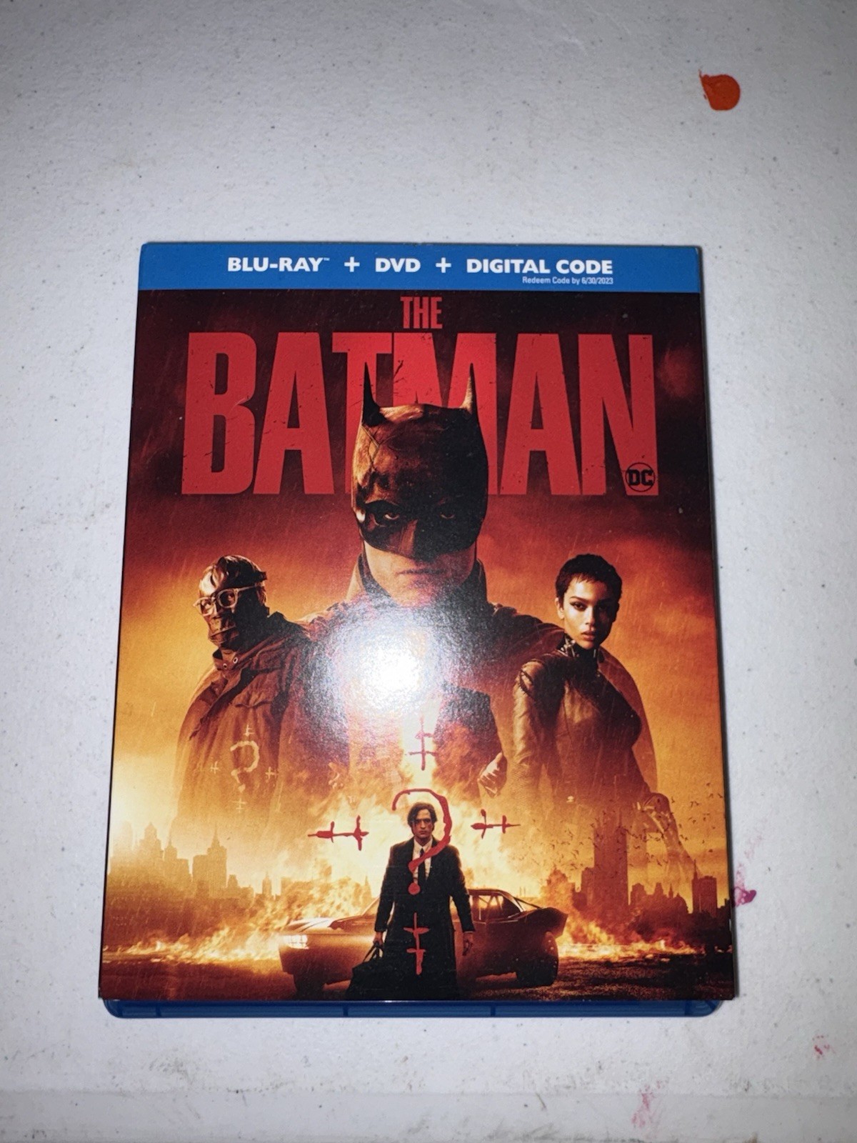The Batman Blu-ray DVD Digital Code DC Movie 2022 Warner Bros Special Features