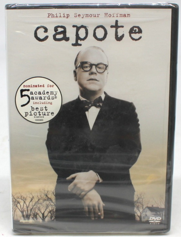 Capote Movie DVD Philip Seymour Hoffman 2006 Catherine Keener Bio Drama Truman