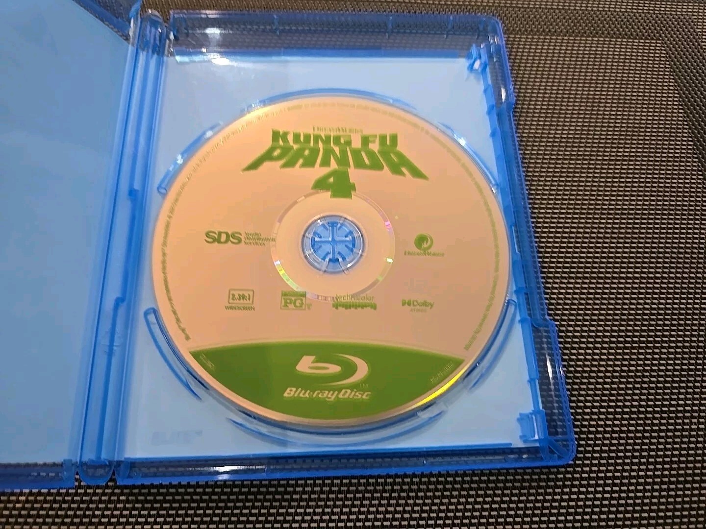 Kung Fu Panda 4 blu ray Movie Only (2024)