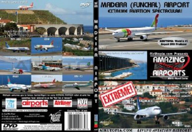 Airutopia’s Funchal/Madeira Portugal Dangerous Extreme TERRIFYING Airport DVD!