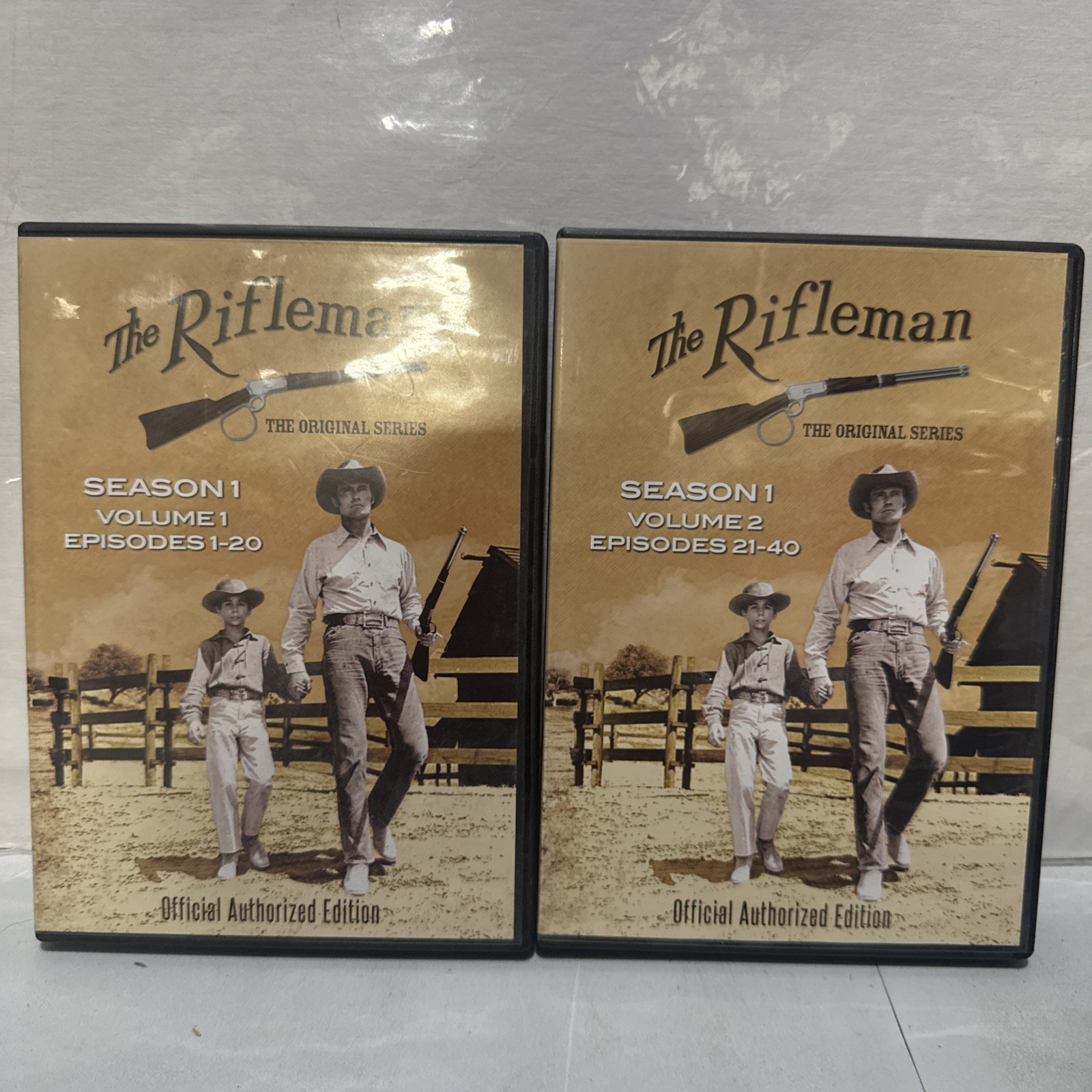 The Rifleman Season 1 Volumes 1&2 (Dvd, 2013)