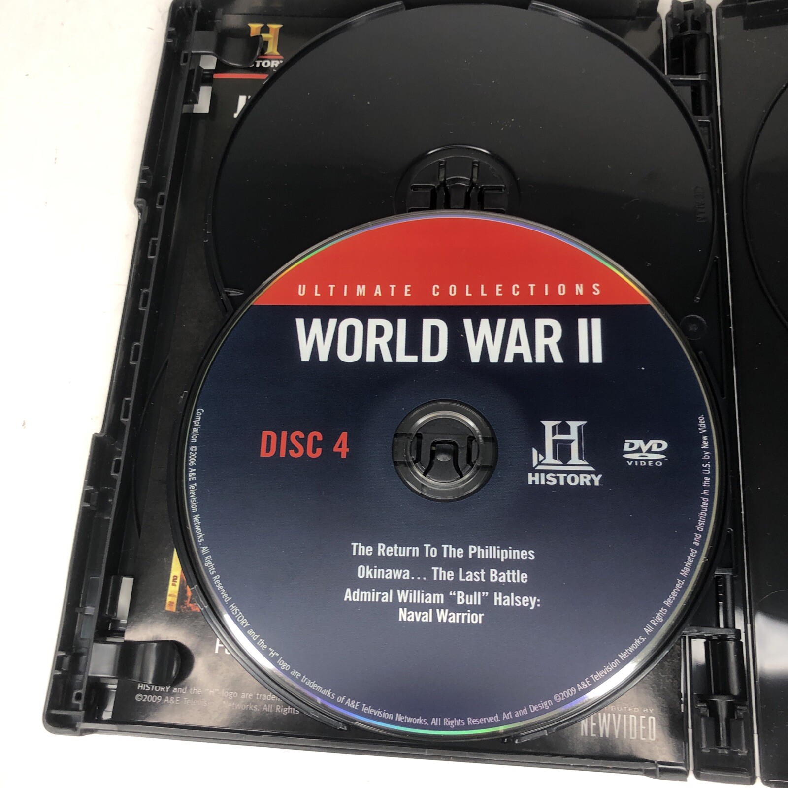 Ultimate Collections World War II: The War in Europe and the Pacific 4 Disc DVD