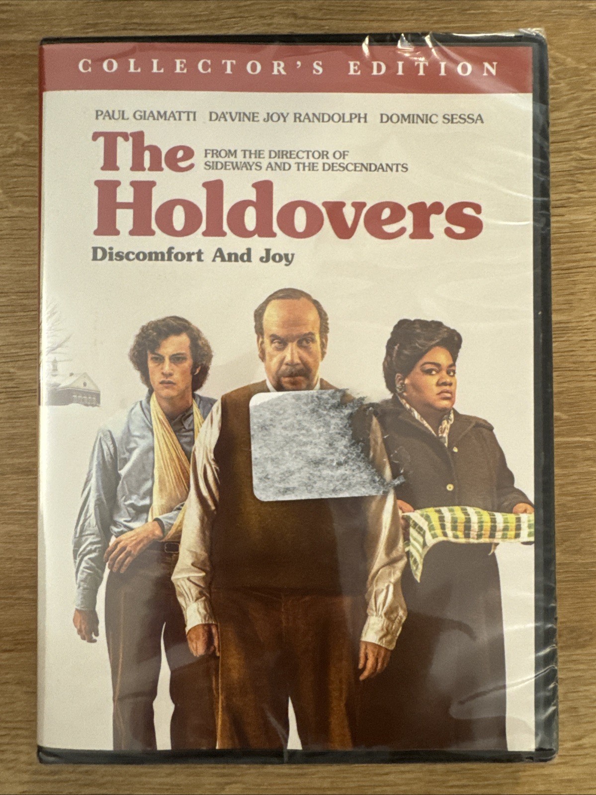 The Holdovers DVD 2023 Collector’s Edition Paul Giamatti Alexander Payne