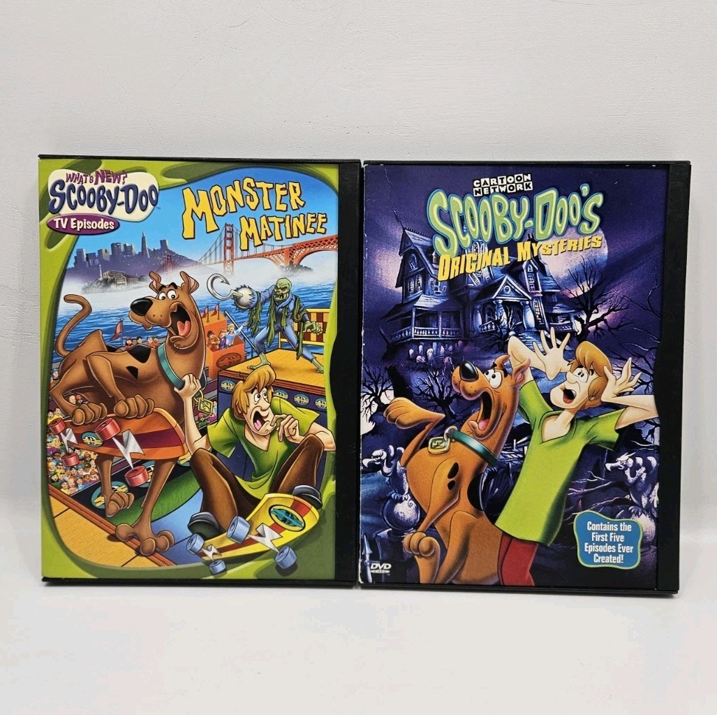 7 Scooby Doo Dvd Lot Monstrous Tails Monster Matinee Scary Holiday Original myst
