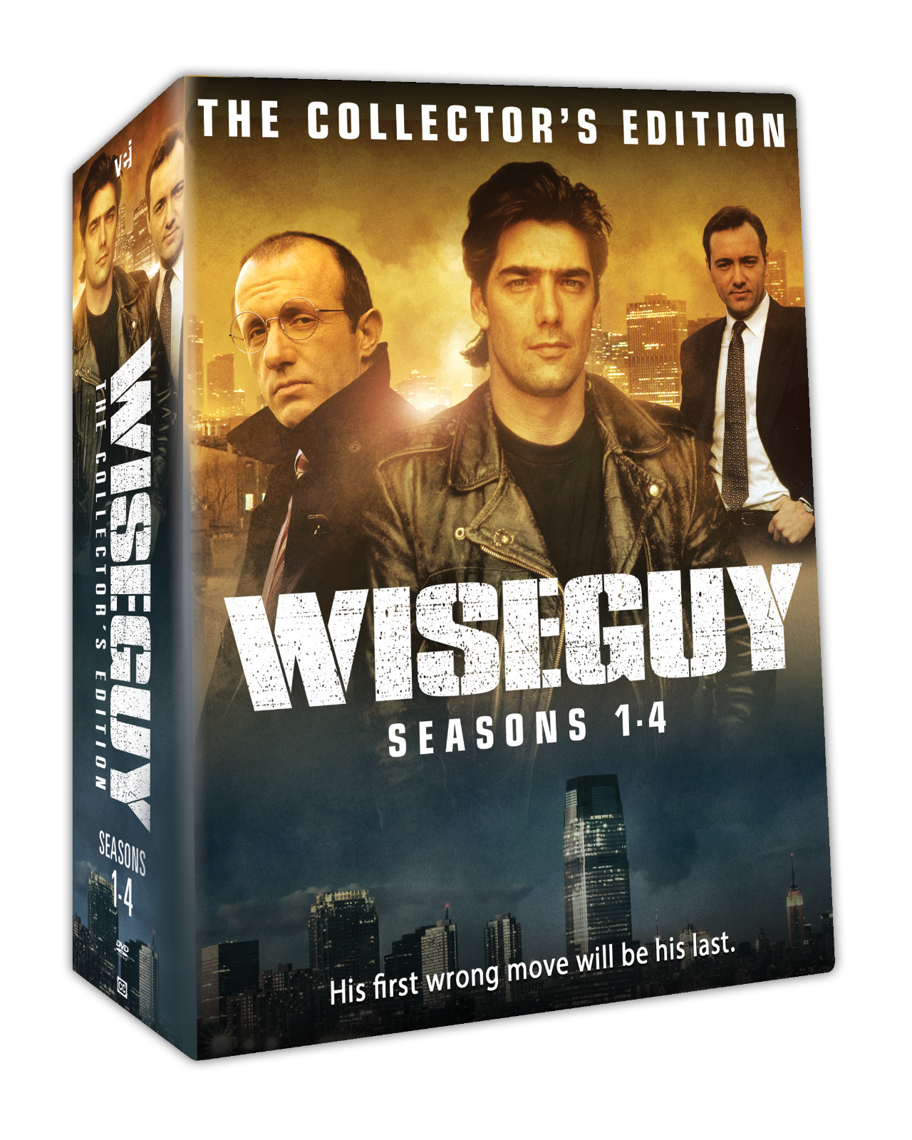 Wiseguy DVD- The Complete Series includes all 4 Season’s with ALL 75 episodes