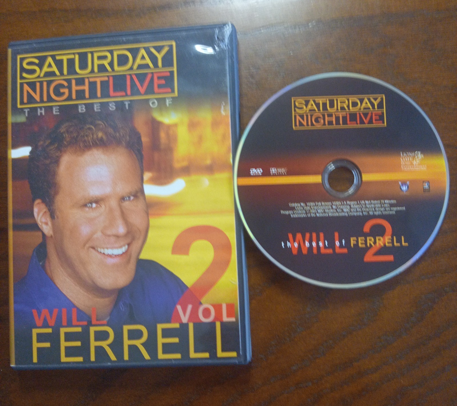 The Best of SNL: WILL FERRELL VOL 2(DVD,’04,FS)~ALEC BALDWIN~JIM BREUER~TINA FEY