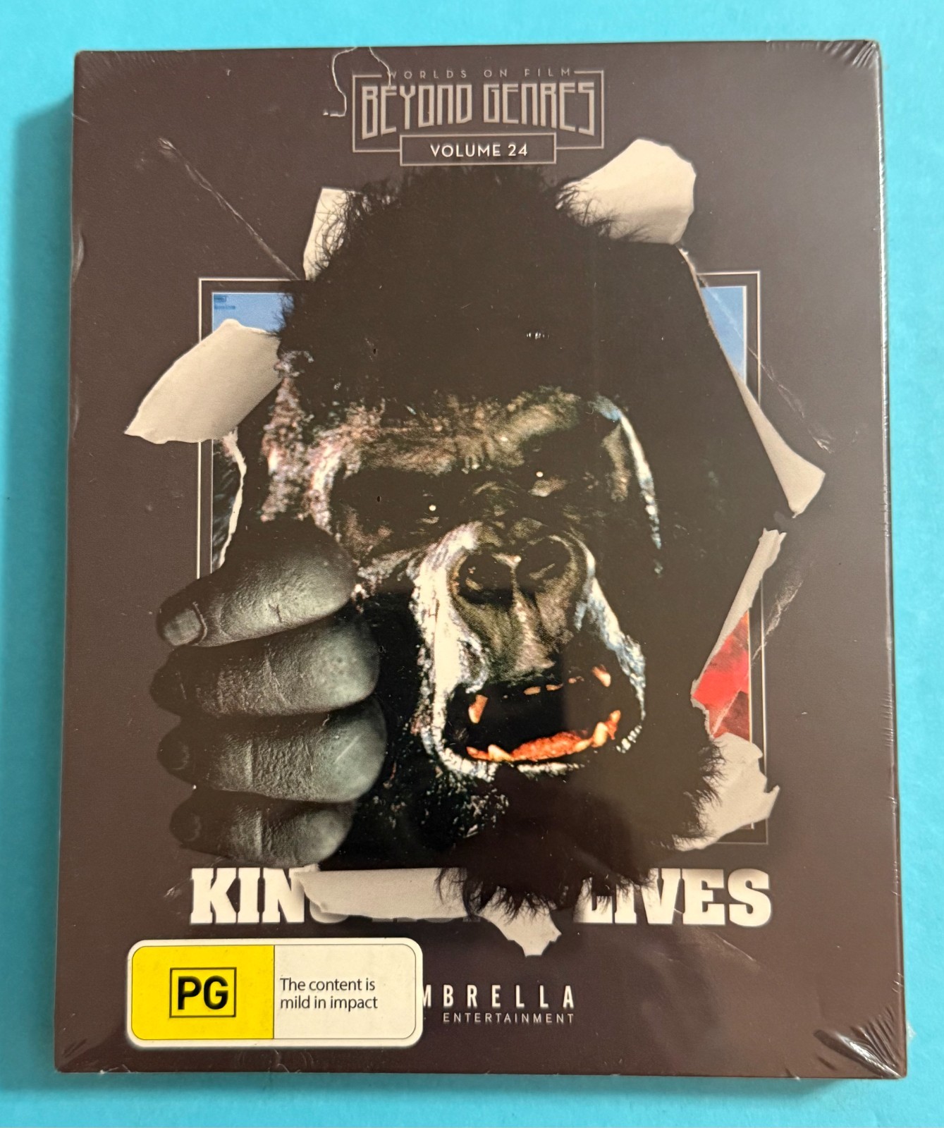 King Kong Lives Blu-ray w/slipcover Jeff Bridges Umbrella Region B NEW