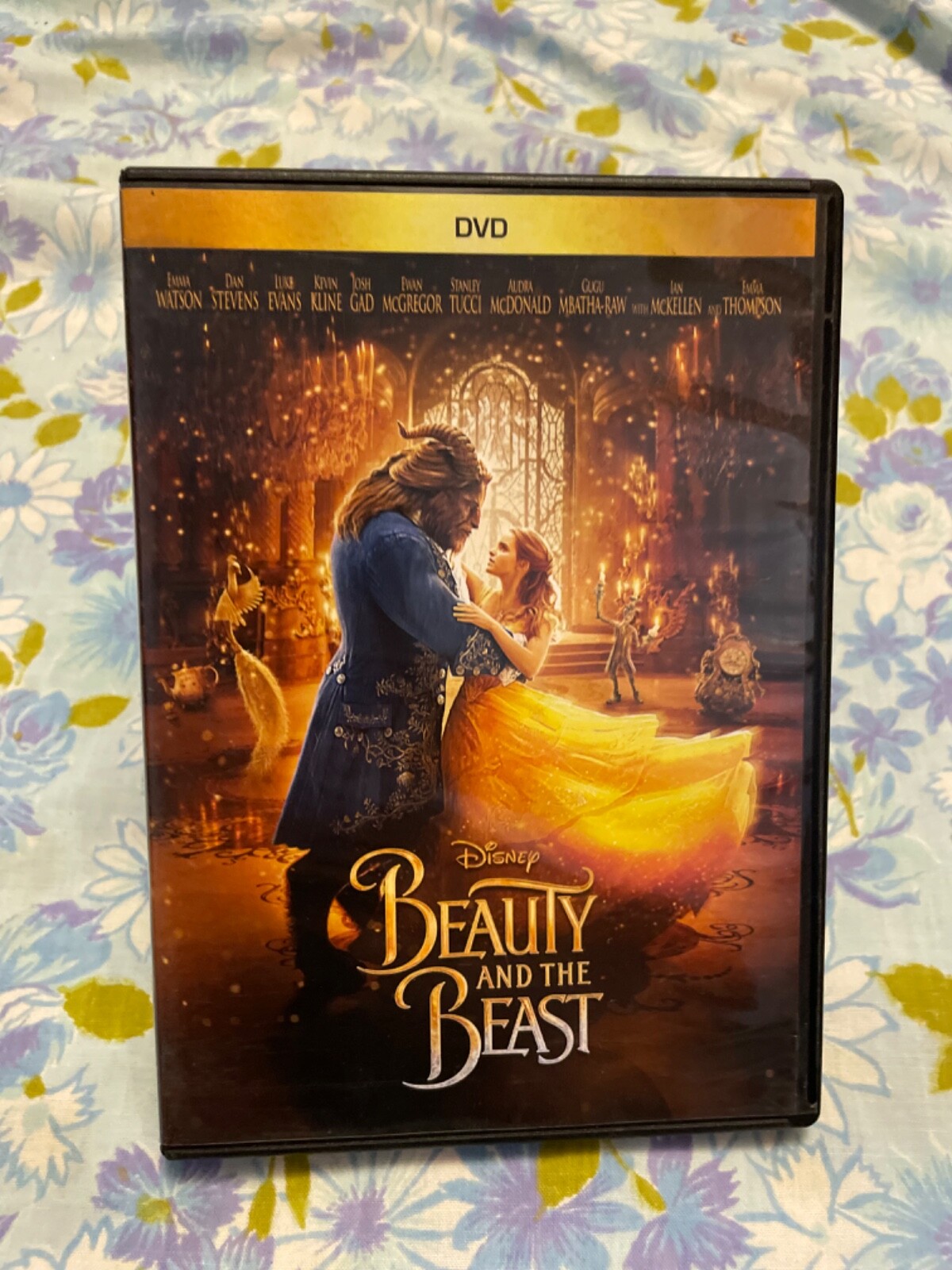 DVD Beauty and the Beast Emma Watson Dan Stevens Luke Evans