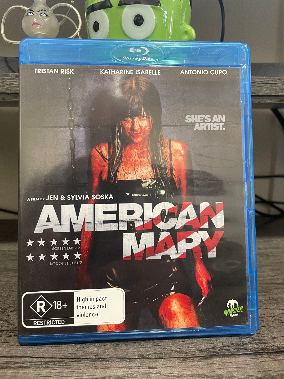 AMERICAN MARY AUS Import NEW BLURAY Soska Sisters Twisted Twins US Seller Reg B