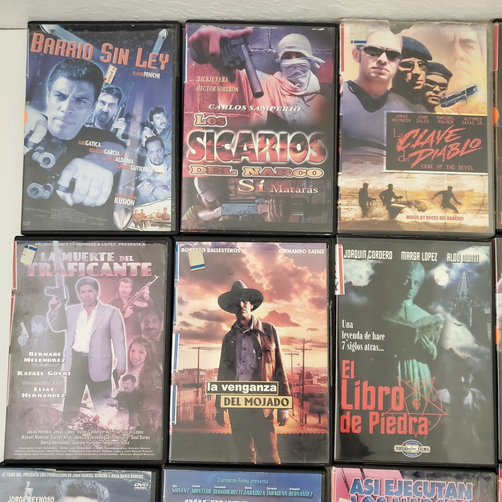 40 DVD Spanish Movies lot Peliculas Mexicanas Mexican Espanol
