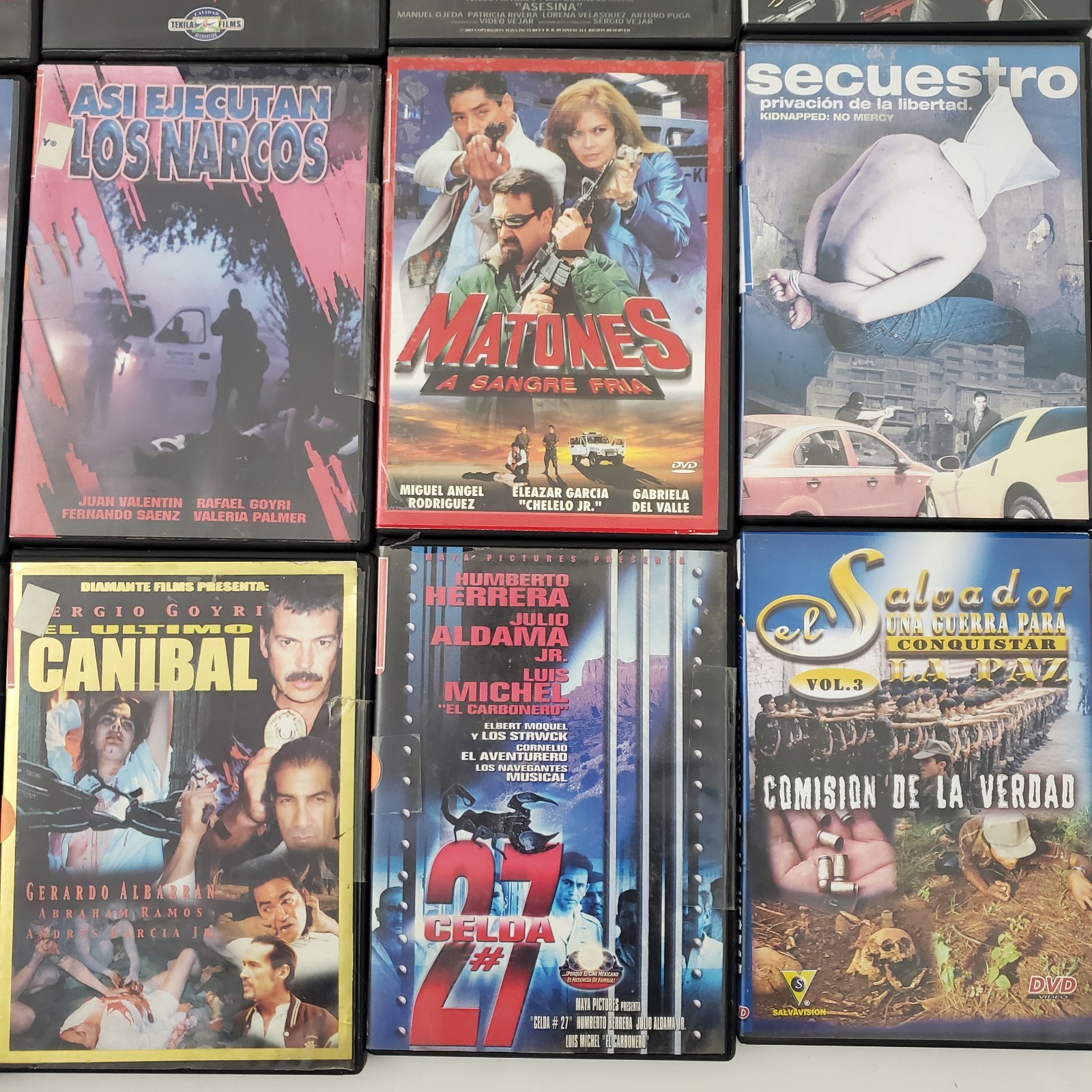 40 DVD Spanish Movies lot Peliculas Mexicanas Mexican Espanol