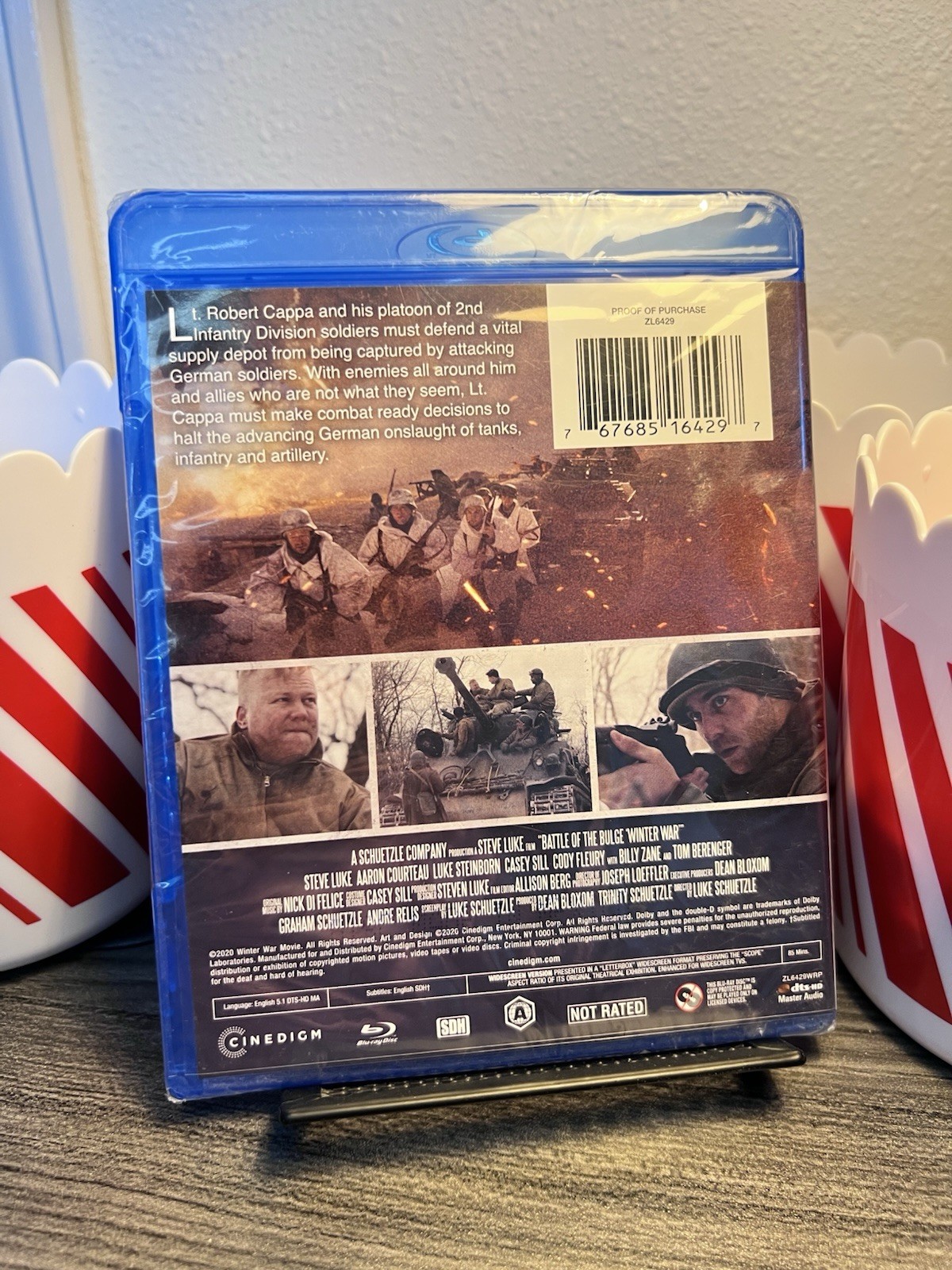 Battle of the Bulge: Winter War (Blu-ray, 2020) Sealed