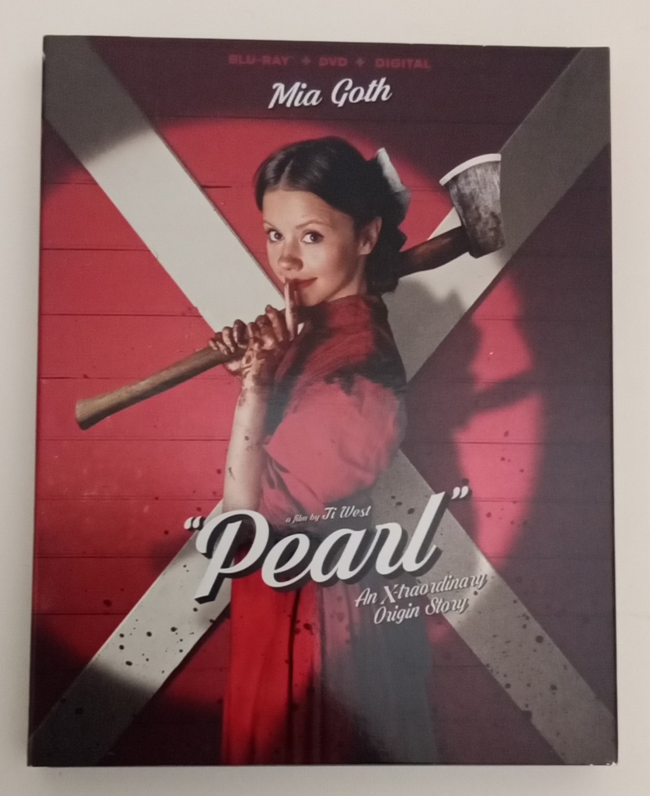 Pearl (2022) (2-Disc Set: 2k blu-ray; DVD) [Lionsgate Films]