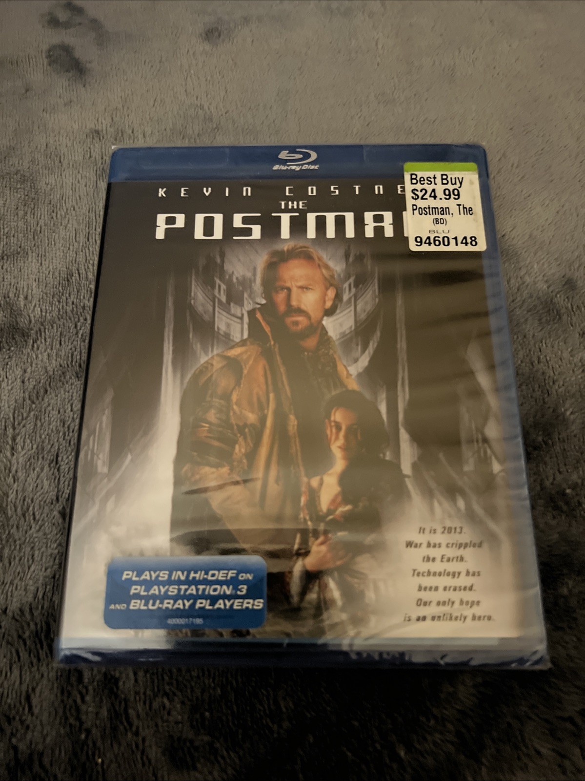 The Postman Blu-ray, Kevin Costner NEW Sealed