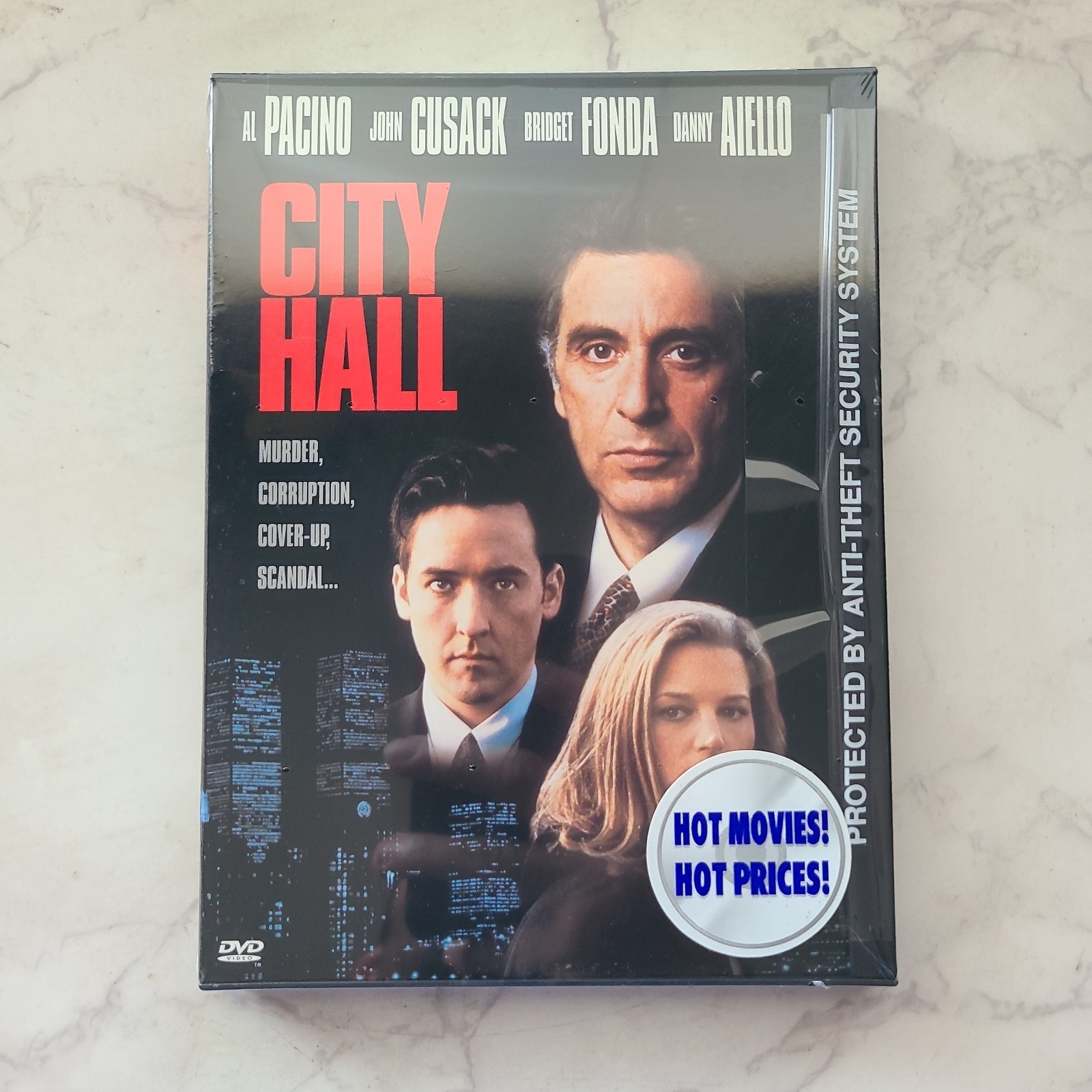 City Hall NEW Sealed DVD 1996 Al Pacino, John Cusack, Bridget Fonda, Widescreen