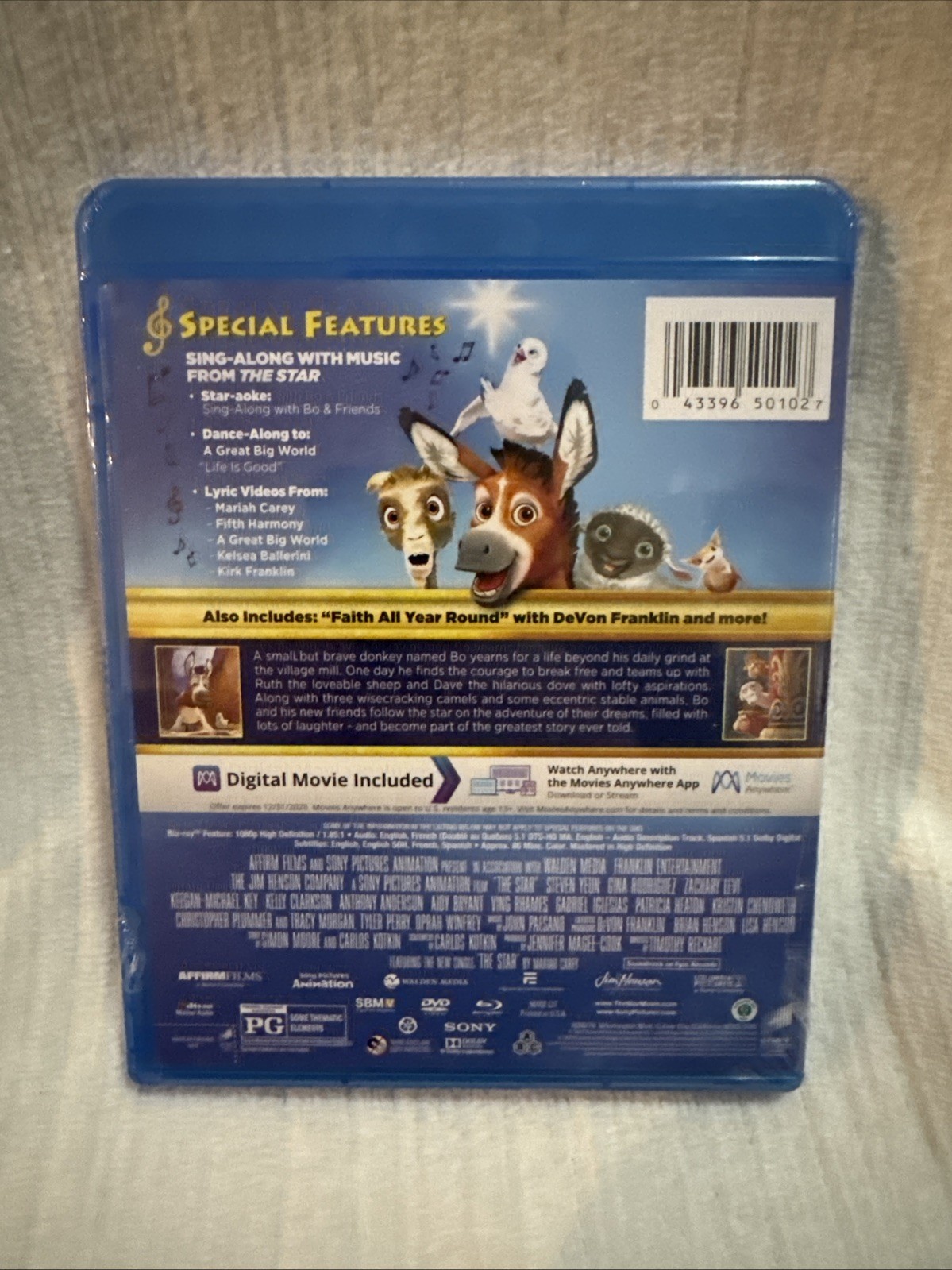 The Star (Blu-ray + DVD + Digital, 2017) A Take Of Faith And Friendship New