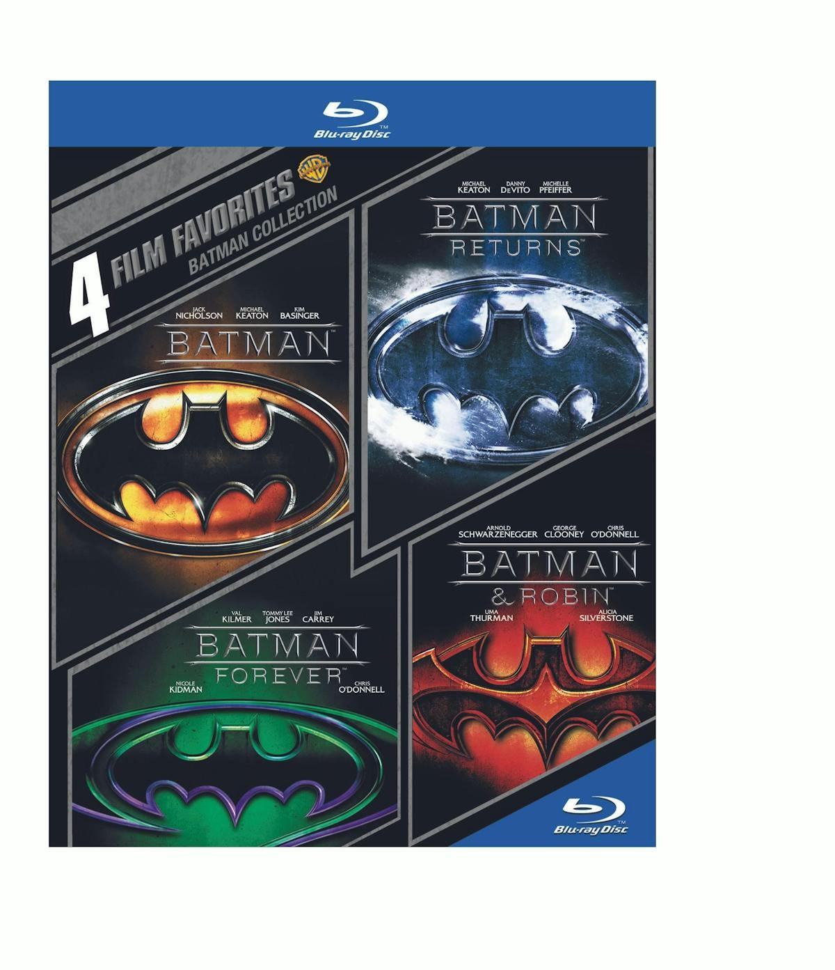 Batman The Motion Picture Anthology Blu-ray Val Kilmer NEW