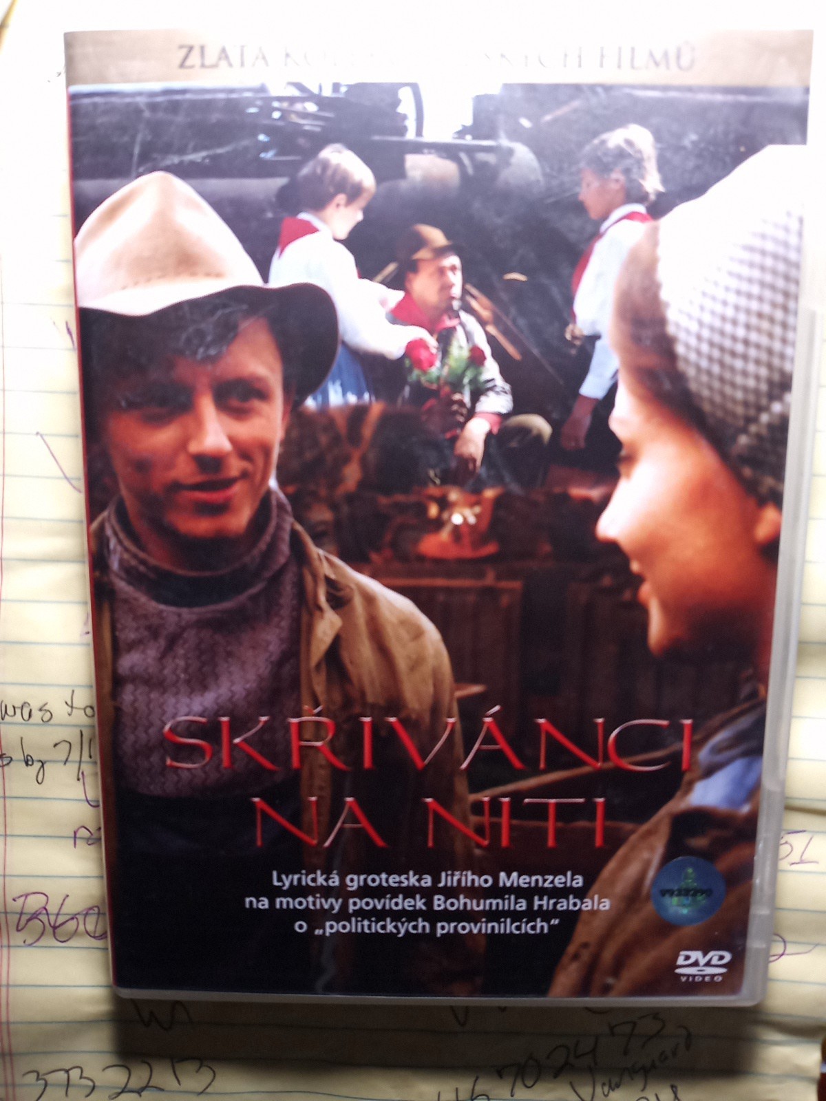 Skrivanci na niti DVD Czech film 1969 English subtitles