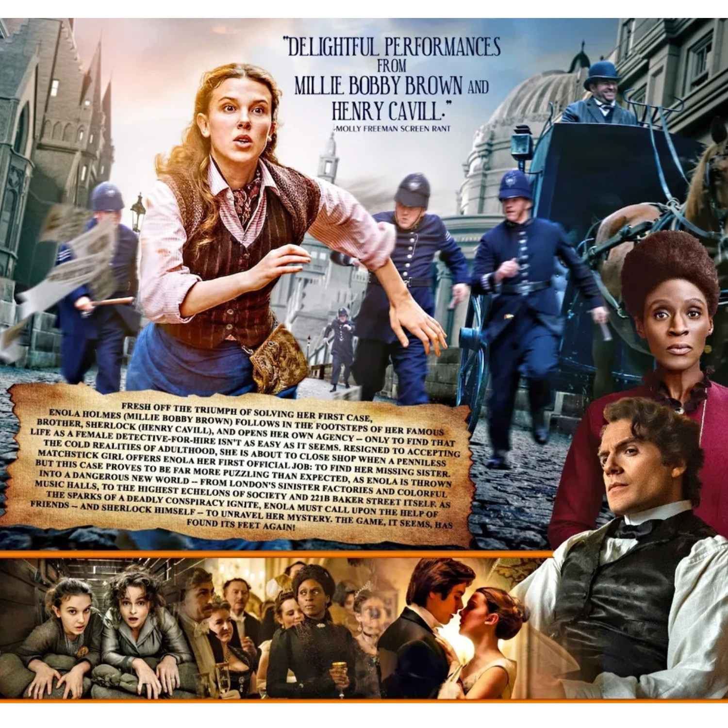 Enola Holmes Season 2 Custom DVD Mystery Adventure (2022) ALL REGION