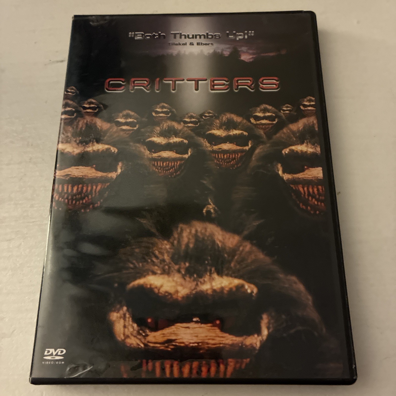 Critters DVD 1986 Stephen Herek Horror with Insert