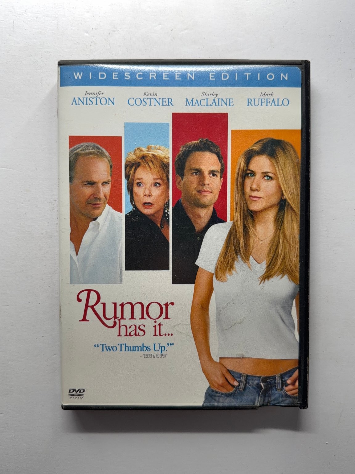 Rumor Has It… DVD 2005 Widescreen Jennifer Aniston Kevin Costner Rob Reiner