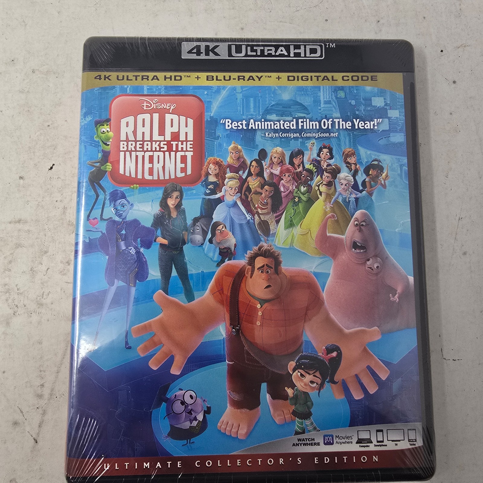 Ralph Breaks The Internet (Ultra HD 2018) SEALED! NEW SEALED DISNEY PIXAR WRECKS