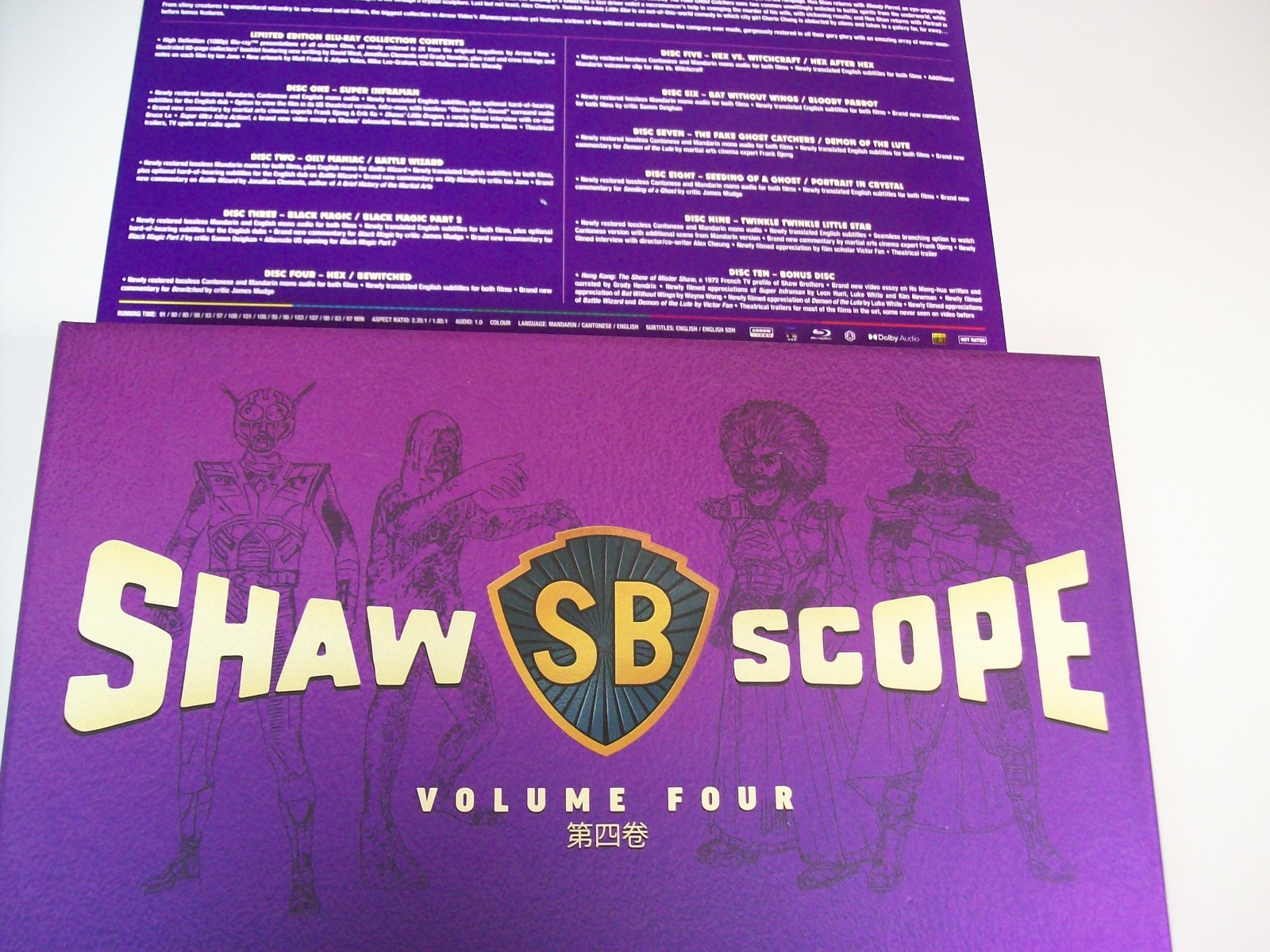 Shawscope Volume Four (Arrow Video) Bluray Boxset
