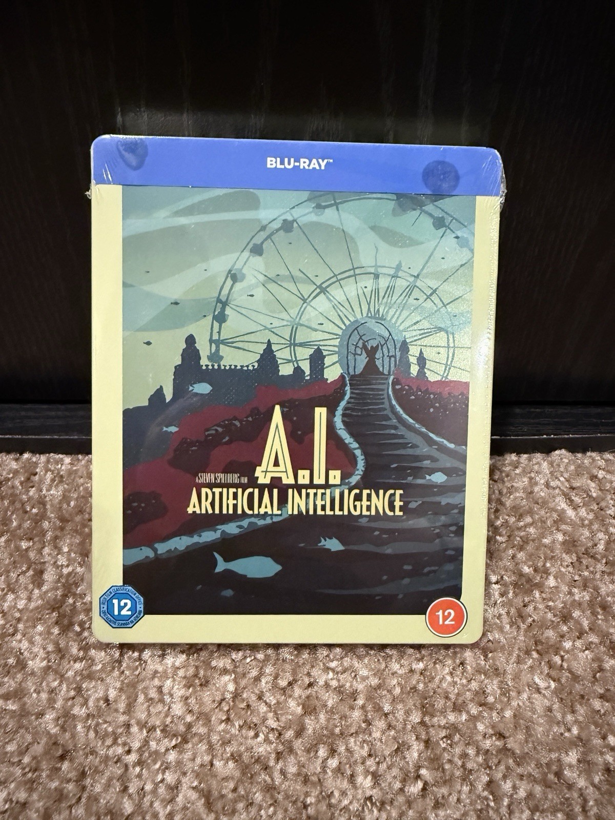 A.I. Artificial Intelligence [Blu-Ray] (Steelbook) UK ALL REGIONS OOP BRAND NEW!