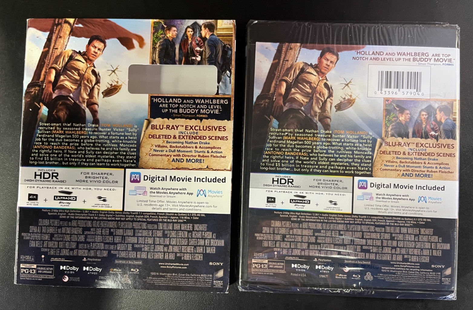 Uncharted (Ultra HD, 2022)