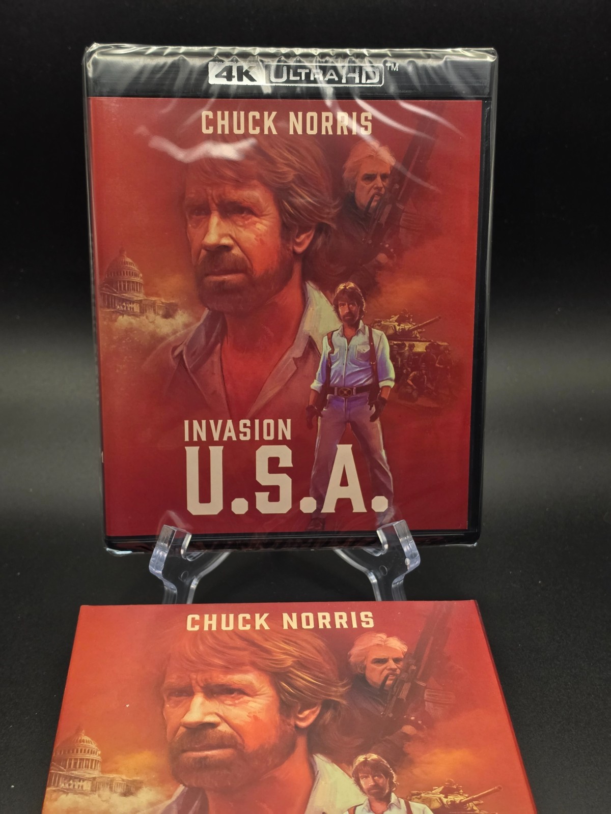 Invasion U.S.A. (4K UHD + Blu-ray, 1986) – Vinegar Syndrome, NEW SEALED