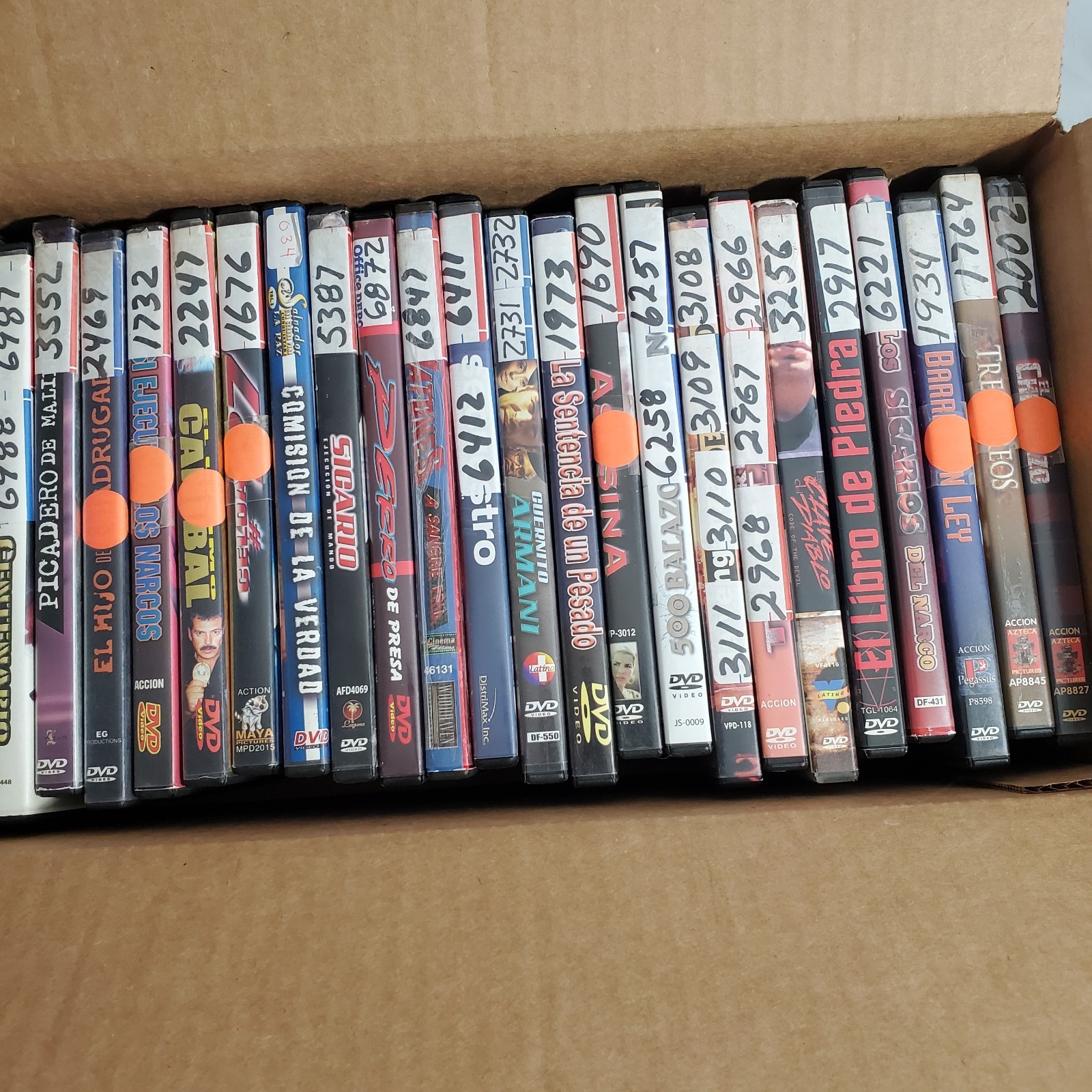40 DVD Spanish Movies lot Peliculas Mexicanas Mexican Espanol