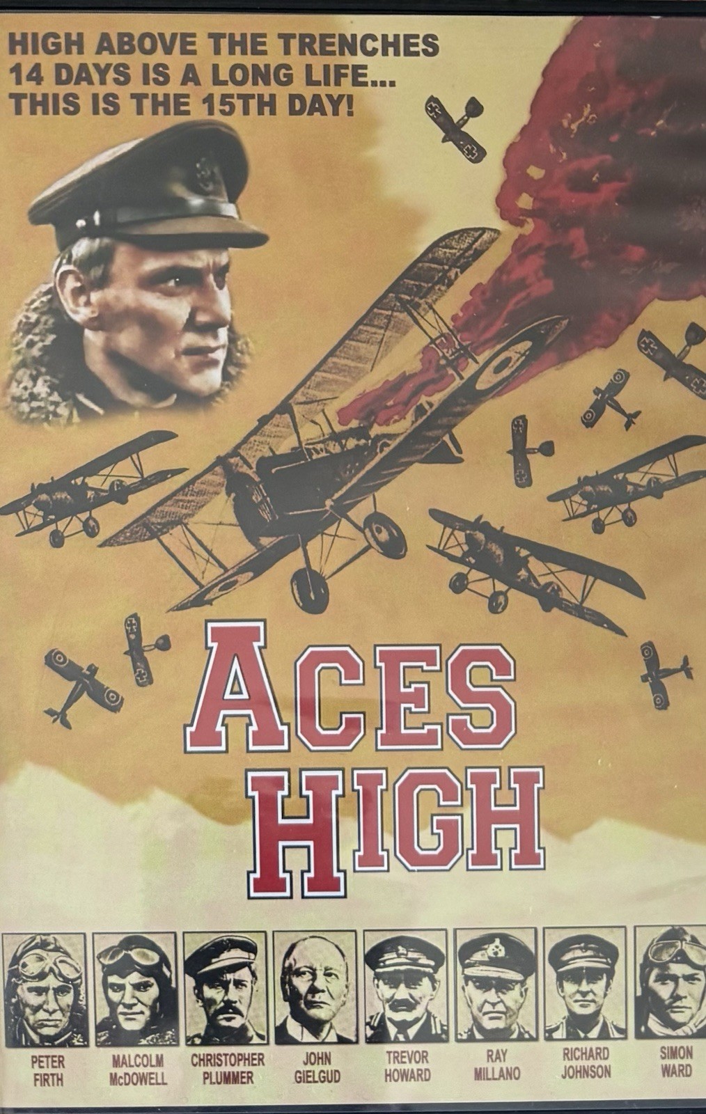 Aces High (Malcolm McDowell, Christopher Plummer, 1976). DVD