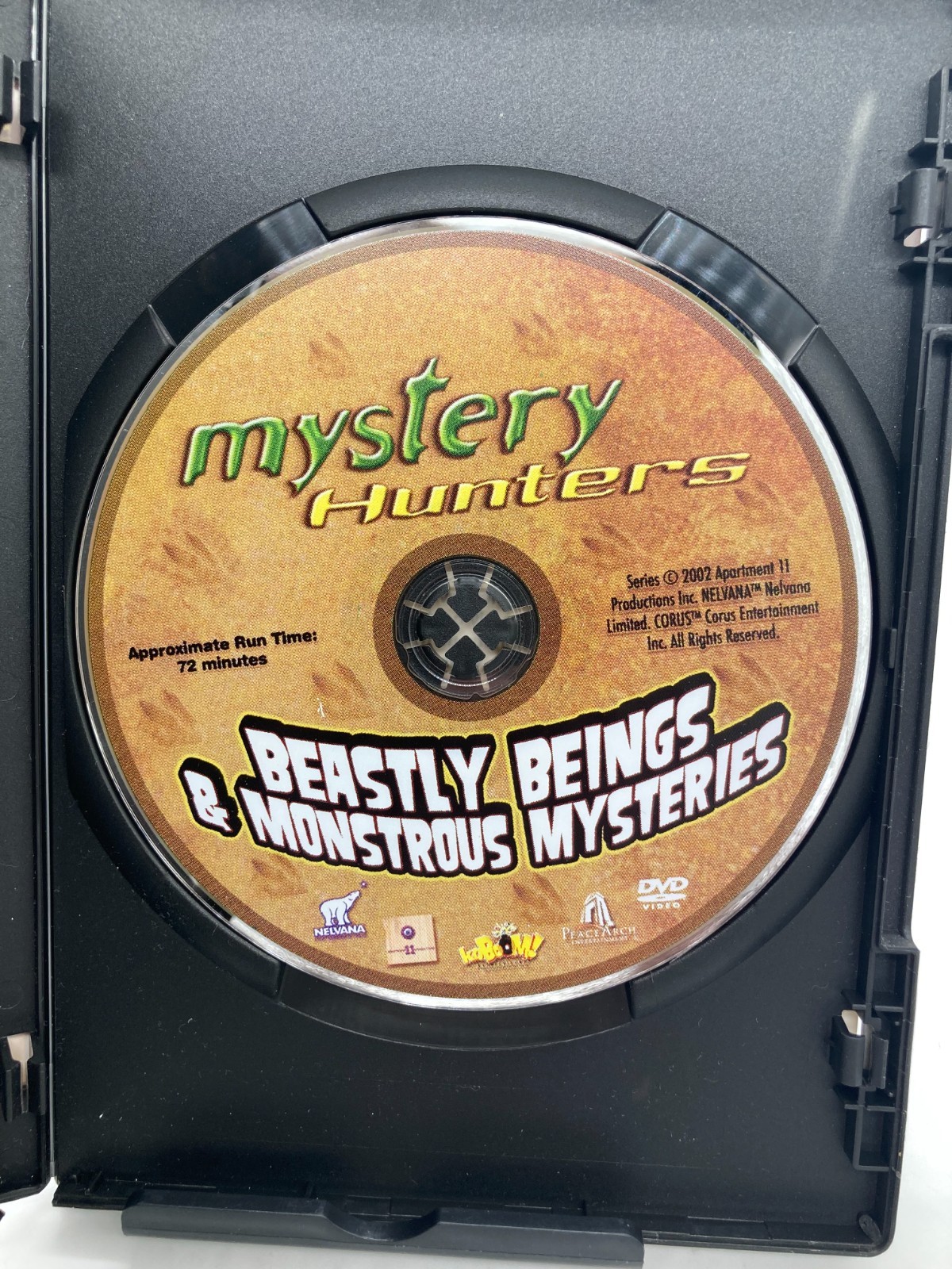 Mystery Hunters Beastly Beings & Monstrous Mysteries – DVD – Good Condition YTV