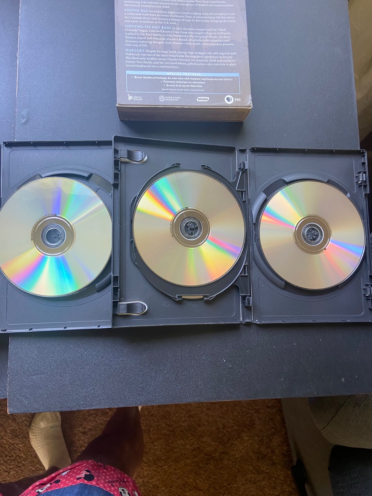 The 1930’s PBS Home Video Documentary Preowned 5 Disc DVD Set American Experien