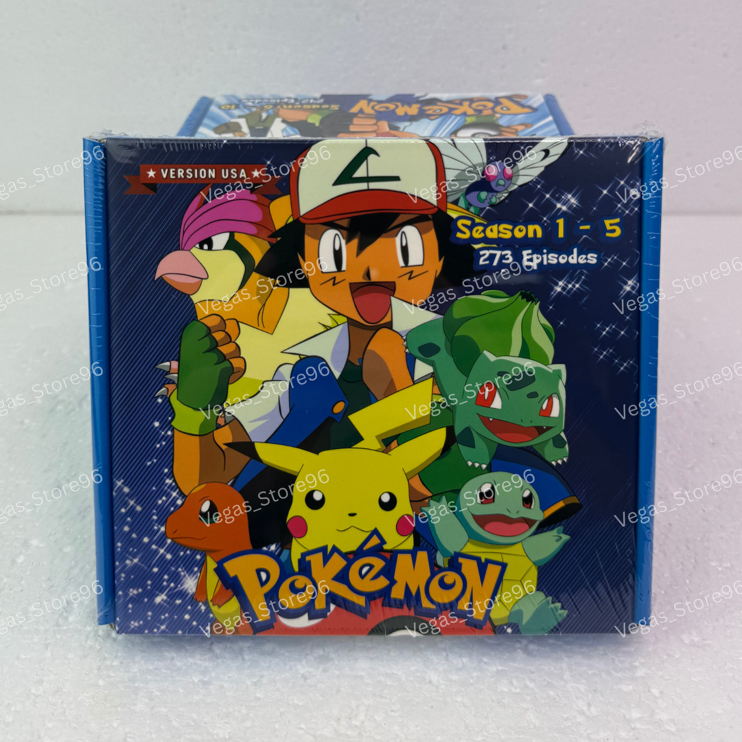 Pokemon Complete Series (Season 1-25 + 21 Movies) DVD USA English Ver All Region