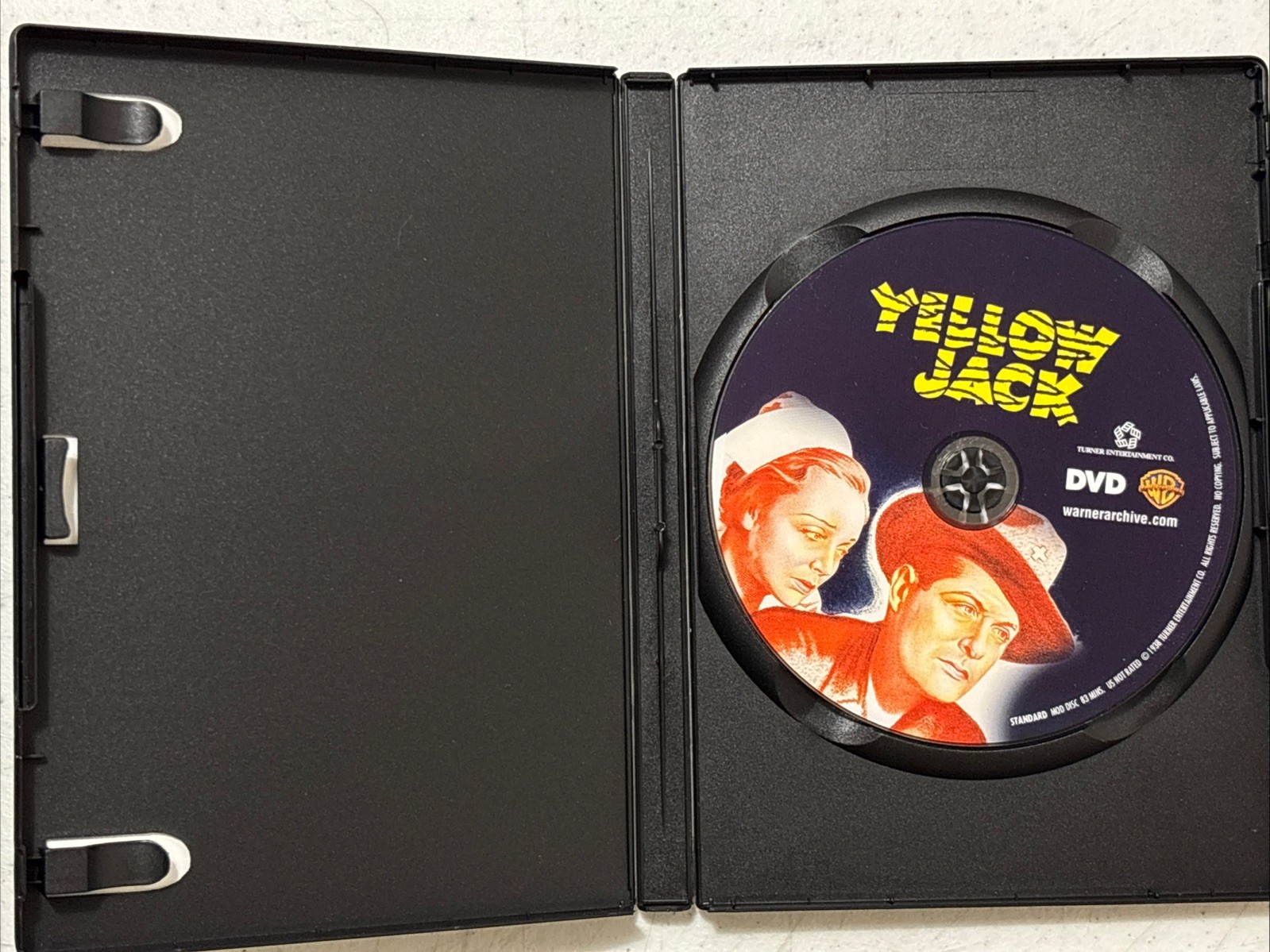 Yellow Jack (DVD,2016, Warner MOD Archive Collection) 1938 B&W Robert Montgomery