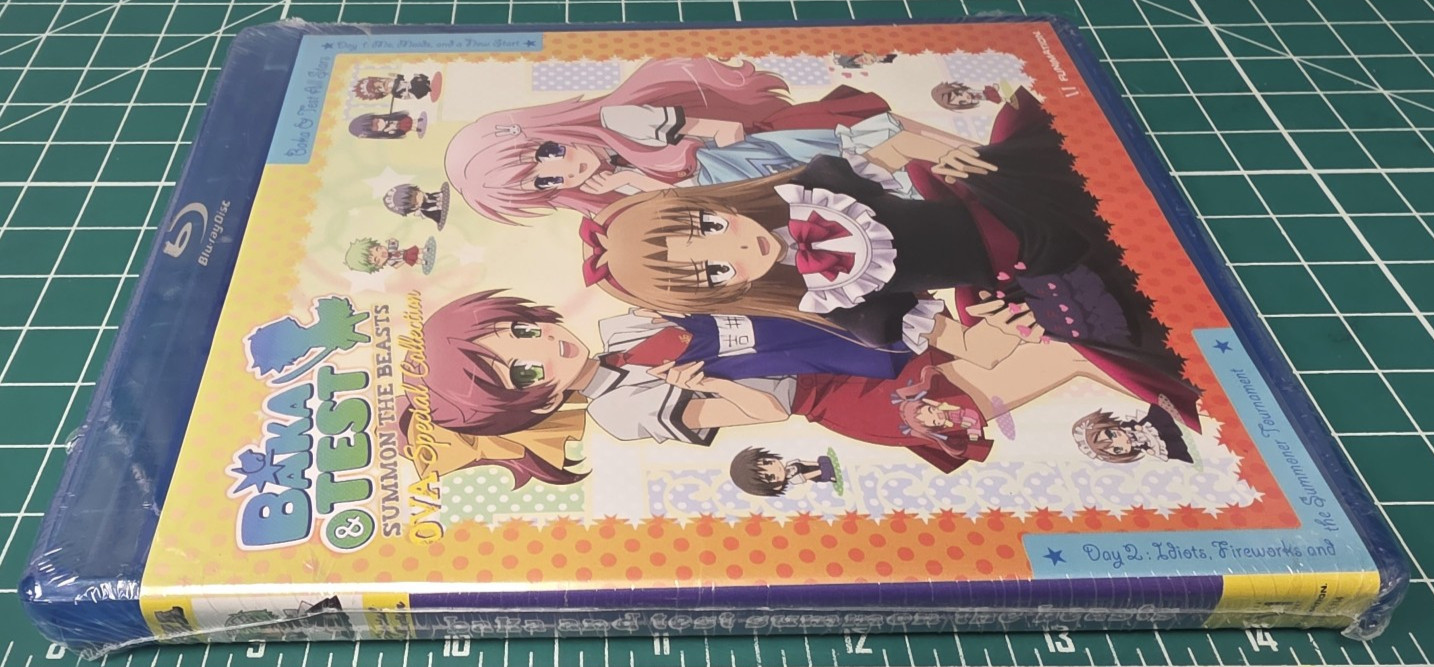 Baka Test: OVA Collection (Blu-ray/DVD, 2013, 2-Disc Set) – Brand New – SEALED!