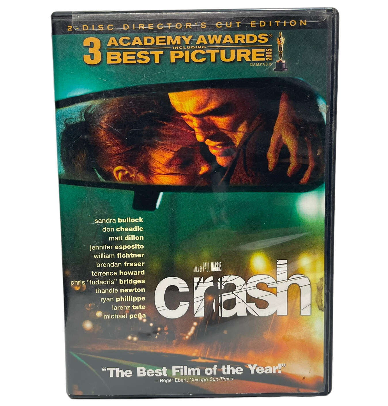 Crash DVD Movie 2-Disc Director’s Cut Black White Hispanic Ethnicity Culture