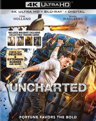 New Uncharted with Trading Cards (4K / Blu-ray + Digital)