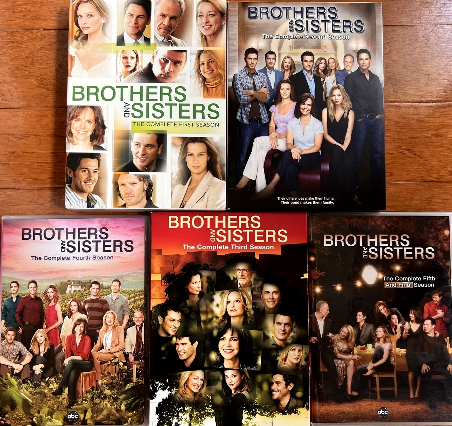 DVD Complete Series- Brothers & Sisters Sally Field, Calista Flockhart, Rob Lowe