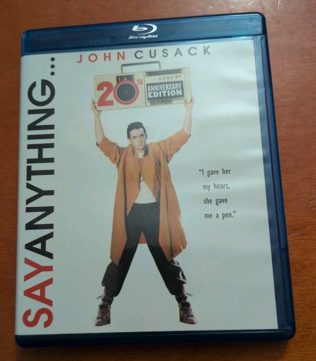 Say Anything Blu-ray John Cusack Cameron Crowe Ione Skye John Mahoney
