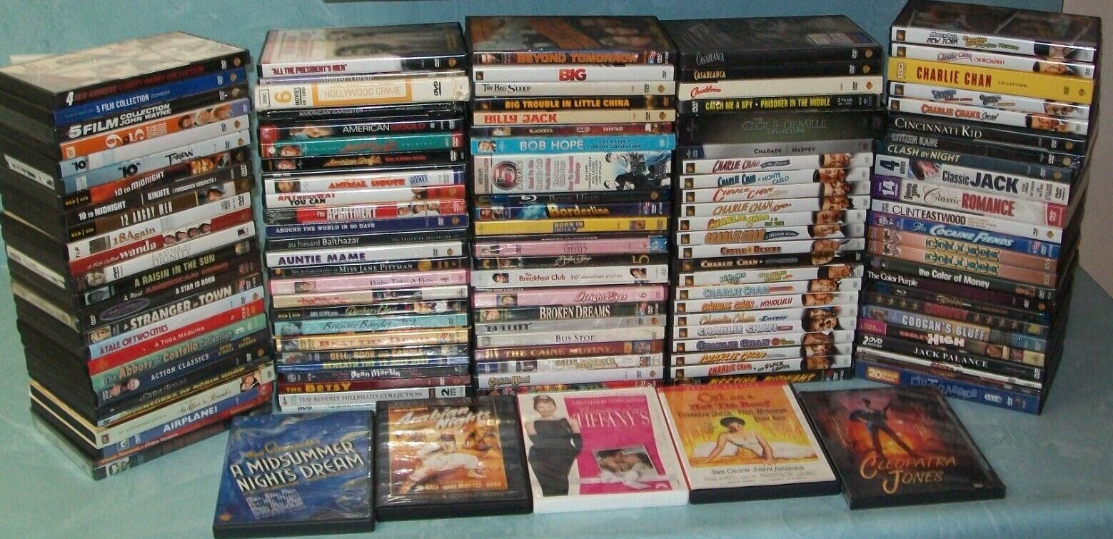Classic Movie/TV DVDs and Blu-rays # thru C $2.95-$9.95 Buy More Save Up To 25%