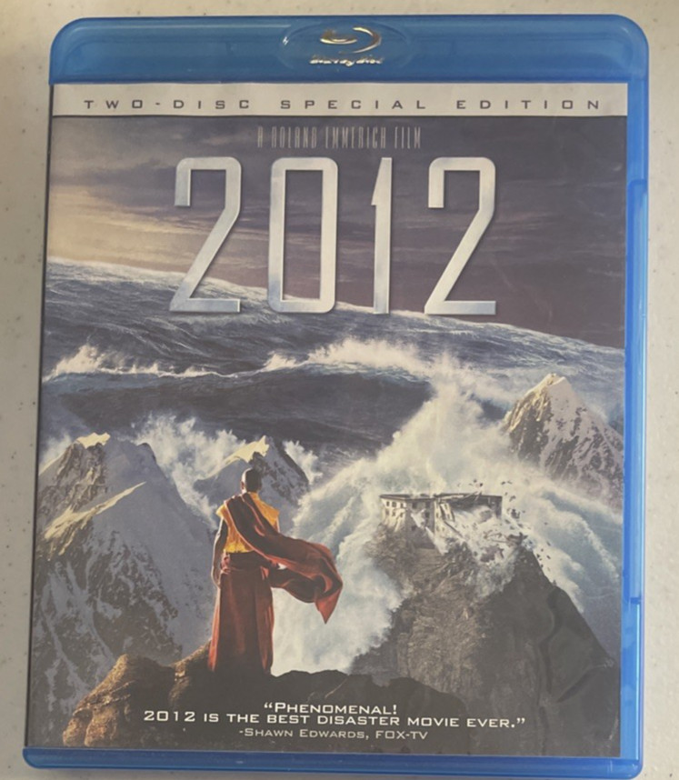 2012 Blu-ray DVD 3-Disc Special Edition John Cusack 2215