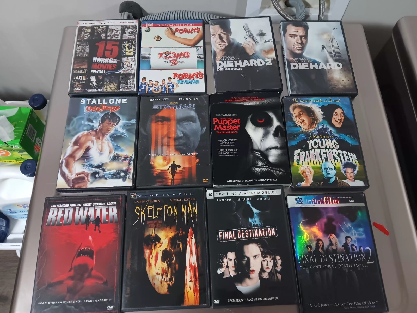 Horror Action Dvd Mixed Lot