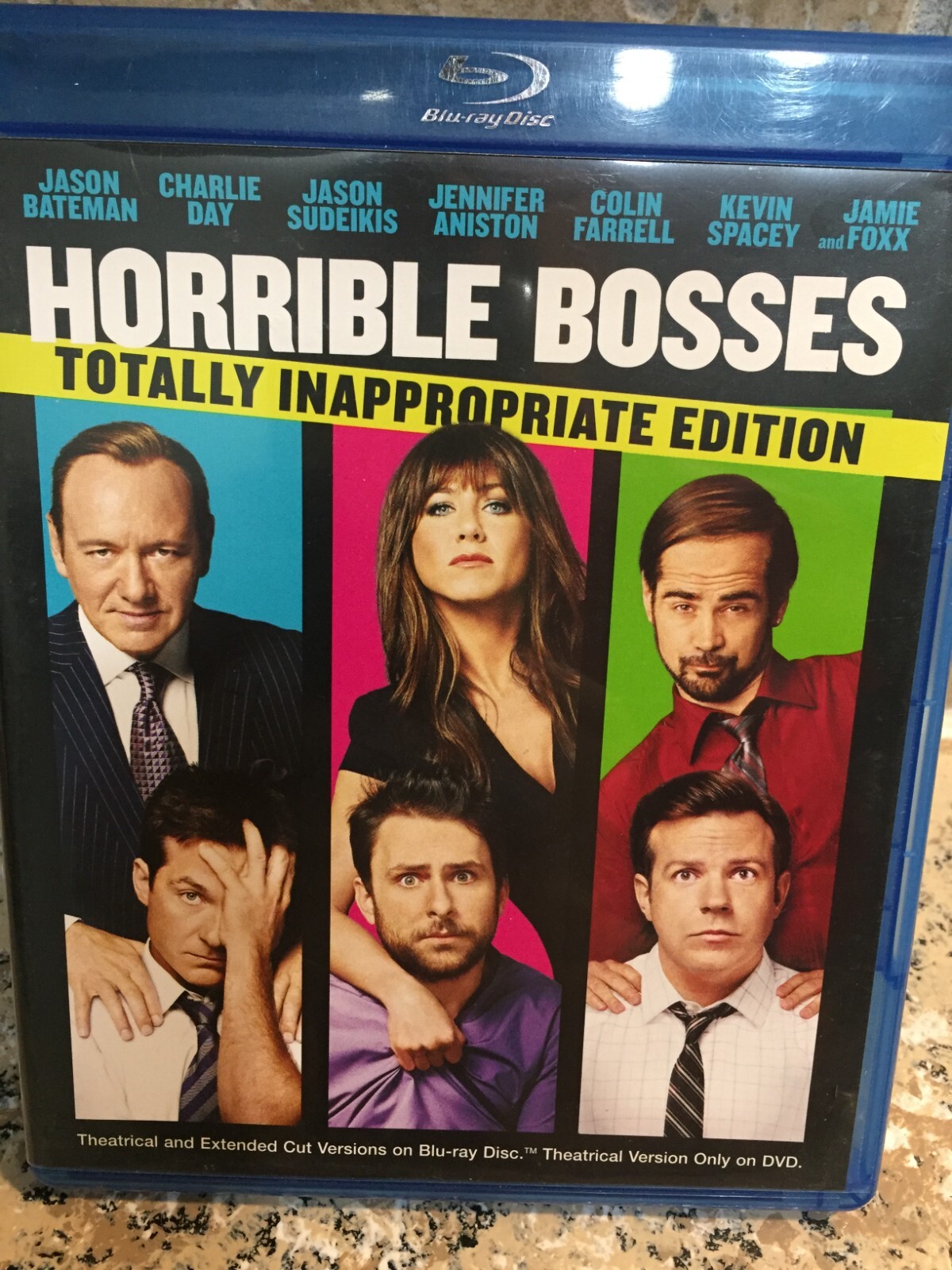 Horrible Bosses Blu-Ray + DVD / Jason Bateman, Jennifer Aniston