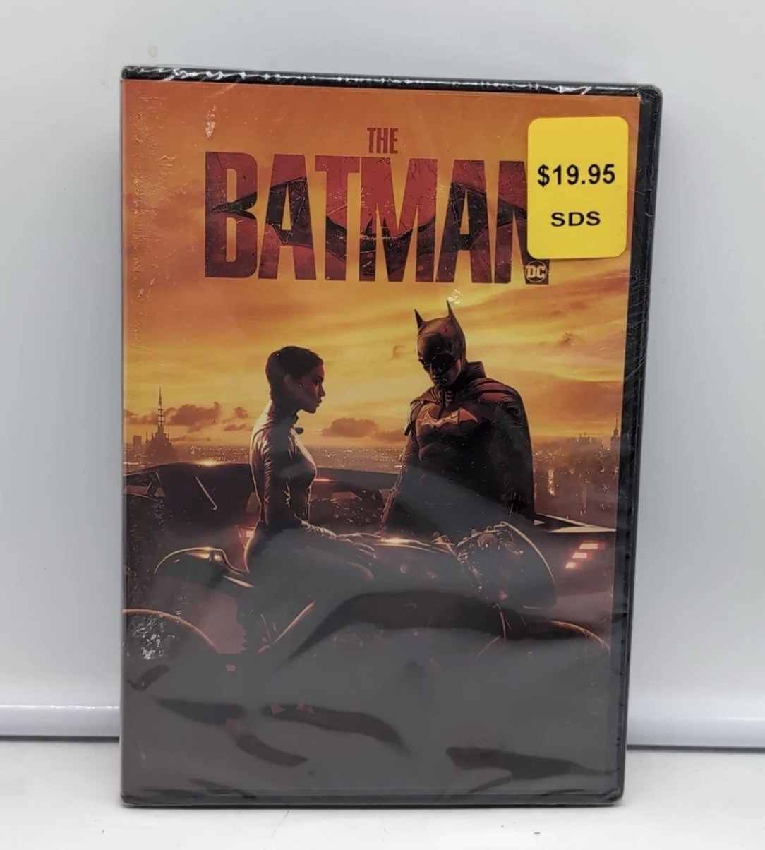 The Batman (DVD, 2022) Robert Pattinson Zoe Kravitz Brand New Sealed