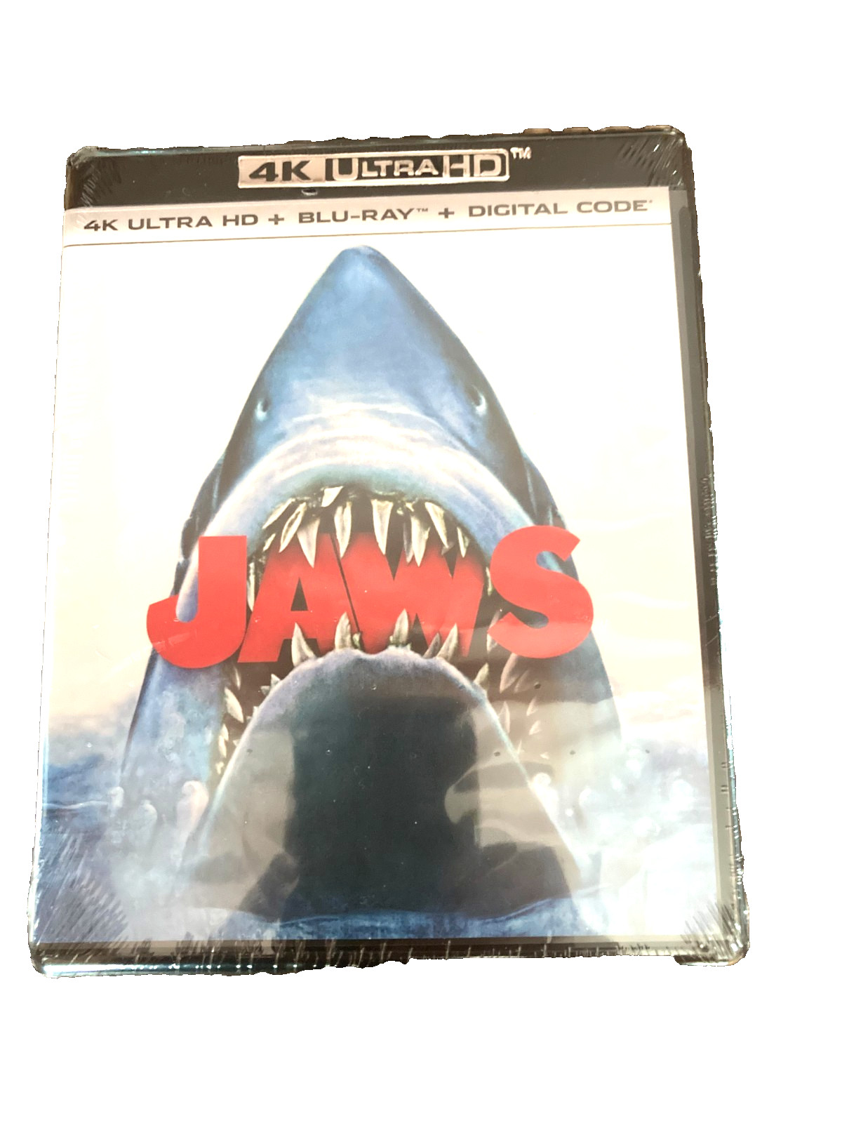 Jaws 4K Ultra HD Blu-ray /NO DIGITAL/ GOOD
